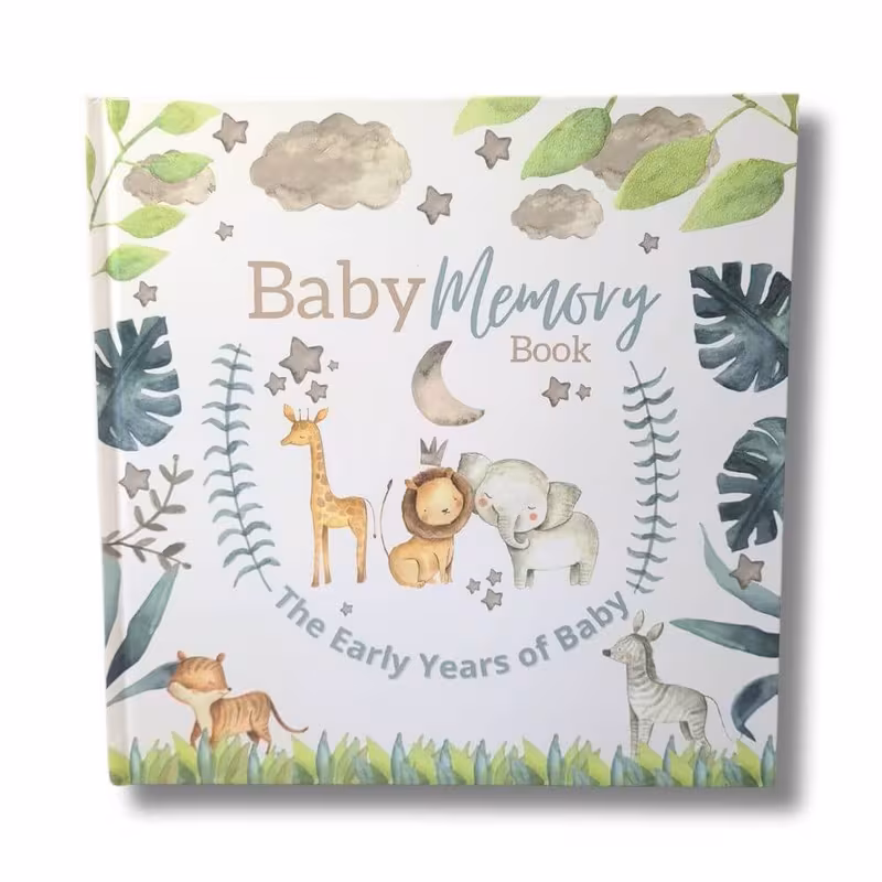 baby memory s first year first year milestone neutral baby shower gift
