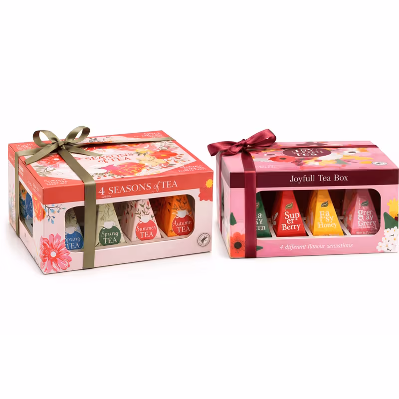 premium tea gift box combo 24 bags tea box set jasmine lemon mix honey fruit black tea