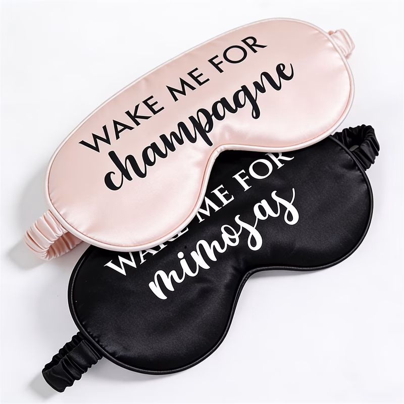 1pc of wedding decor featuring a bridal eye mask with the printed for perfect as a gift for bridesmaids at a bachelorette party or bridal shower