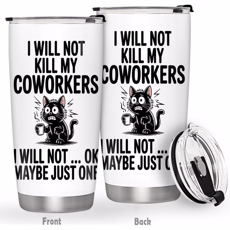 1pc of 20oz 590ml stainless steel insulated tumblers with a lid featuring a cute ideal for office gifts birthday parties spring events holiday decorations easter presents and gifts for couples