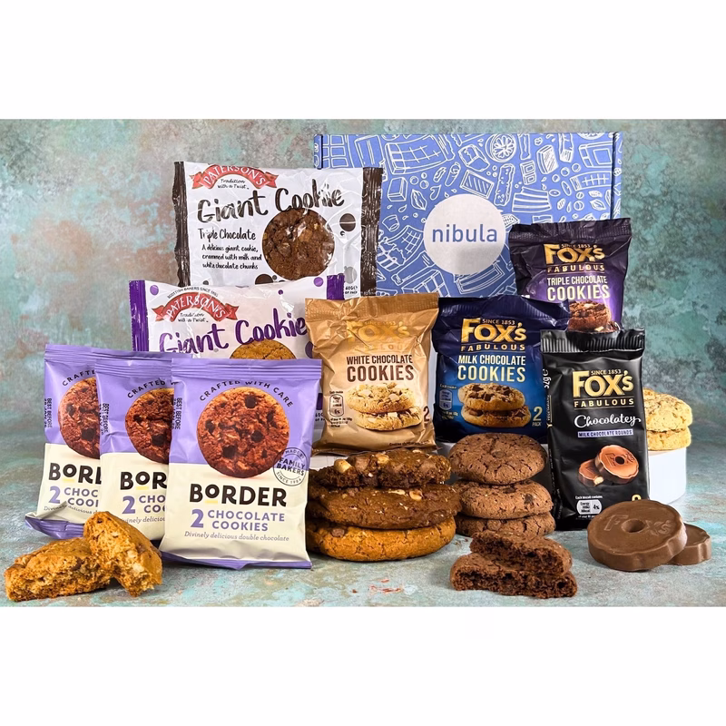 chocolate and biscuits gift hamper assorted chocolate biscuit box for birthdays thank well special occasions premium treats gift set