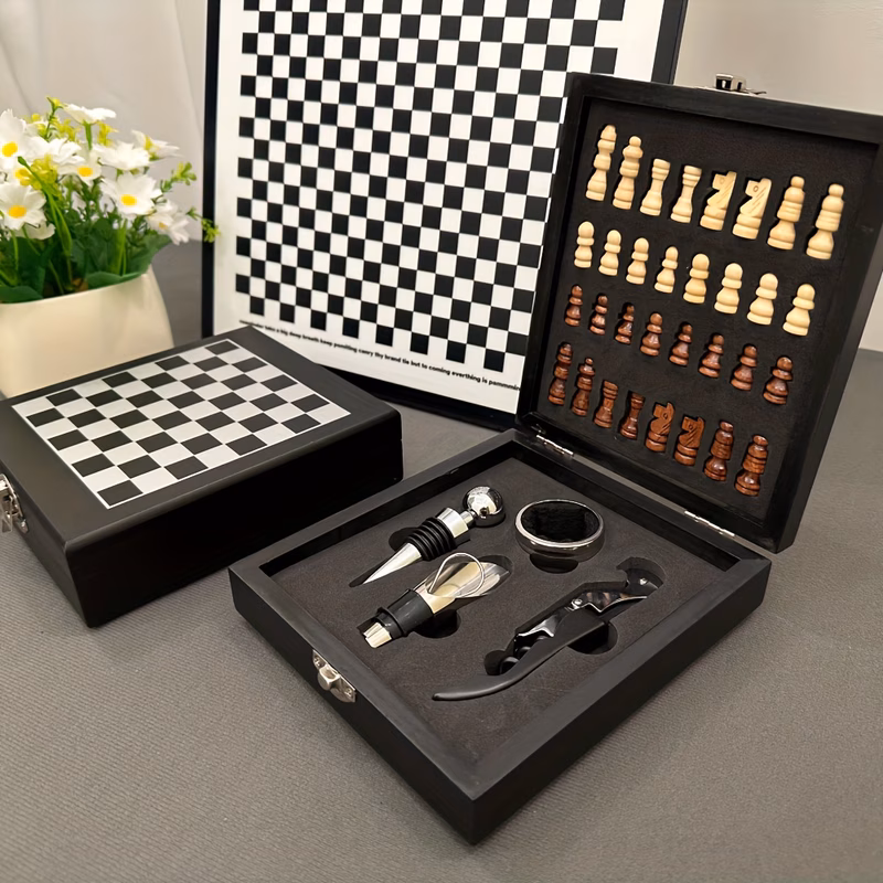personalized chess bottle opener set a custom luxury gift for men the for weddings birthdays anniversaries and divorce anniversaries suitable for groomsmen and