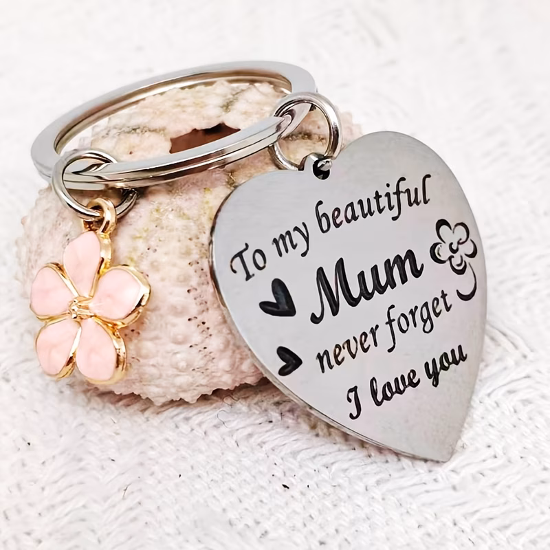 piece keychain gift for mom expressing love and gratitude