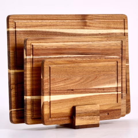 3pcs cutting board set essential kitchen chopping board camping gear kitchen decor christmas gift professional cutting board for meat vegetables cheese fruit kitchen gadgets accessories