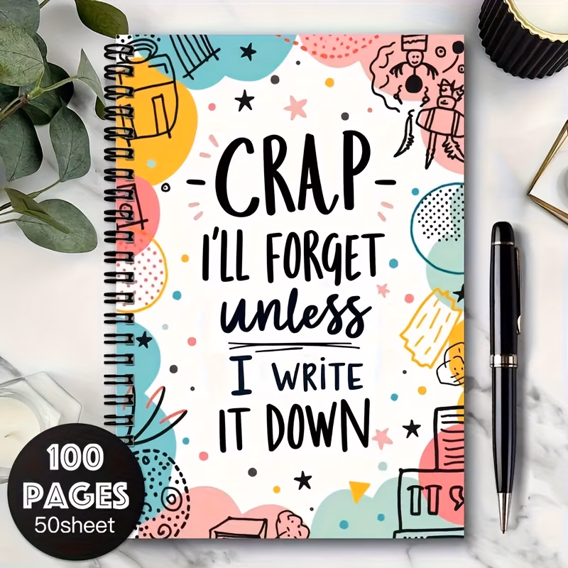 colorful spiral notebook if i dont ill things gorgeous design planning and journaling an ideal gift for planning tool creative diary suitable for