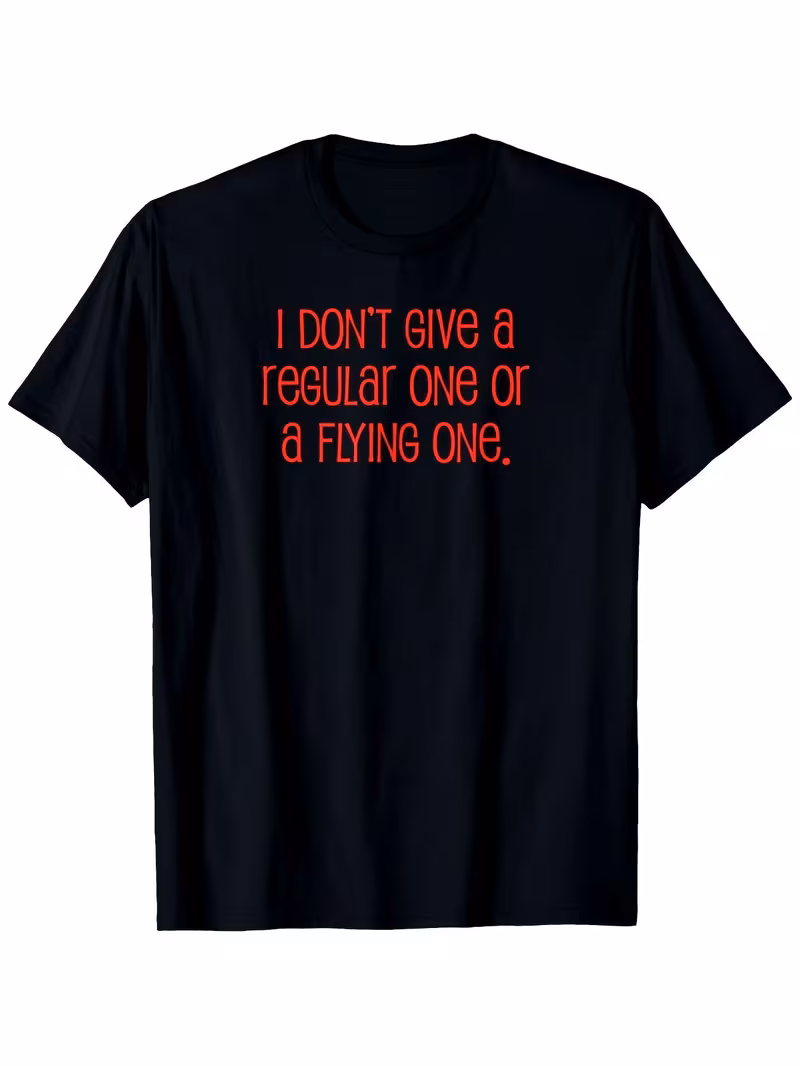 i dont give a regular one or a sarcastic t shirt 180 heavyweight unisex crew neck tee with red text print black casual shirt for men funny gift idea for sarcasm lovers funny shirts funny tshirt funny