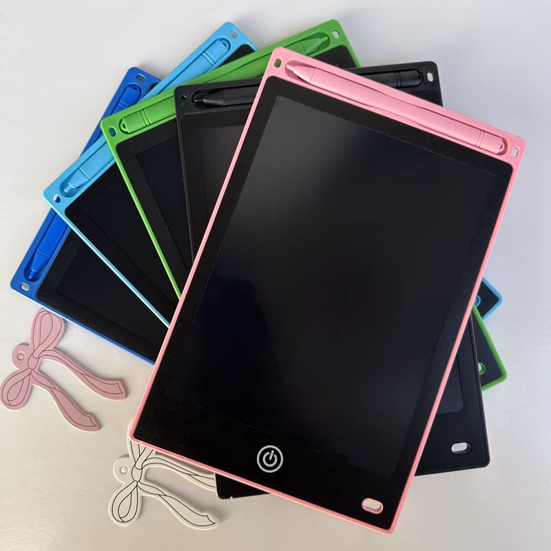 8 5 inch 21 59cm large screen lcd writing tablet for repeated doodling drawing and handwriting one click erase function allows children aged 3 8 to their artistic and imagination suitable for indoor a