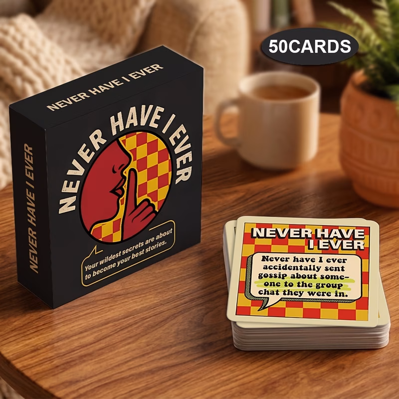 truth or dare card game ive never had a party tabletop game social icebreaker interactive cards friends gathering party entertainment props tabletop game fun question cards festival evening atmosphere