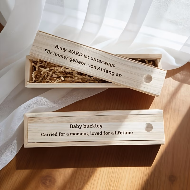 personalized miscarriage memory box memorial wooden box custom engraved keepsake for pregnancy loss f r immer geliebt quote remembrance gift custom wooden keepsake