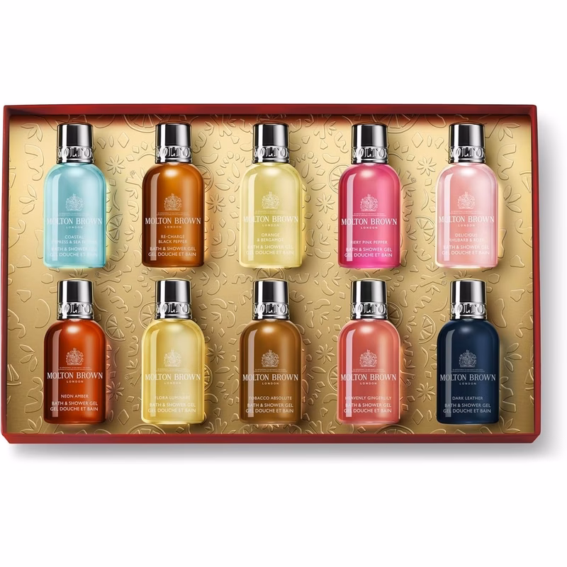 brown stocking filler bath shower gel gift set