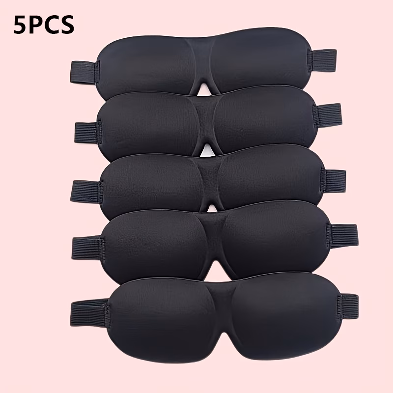 1 3 pack pure blackout 3d contoured eye mask for heavy duty hypoallergenic soft ergonomic fit men women office use no leakage beige friendly ideal gift for night
