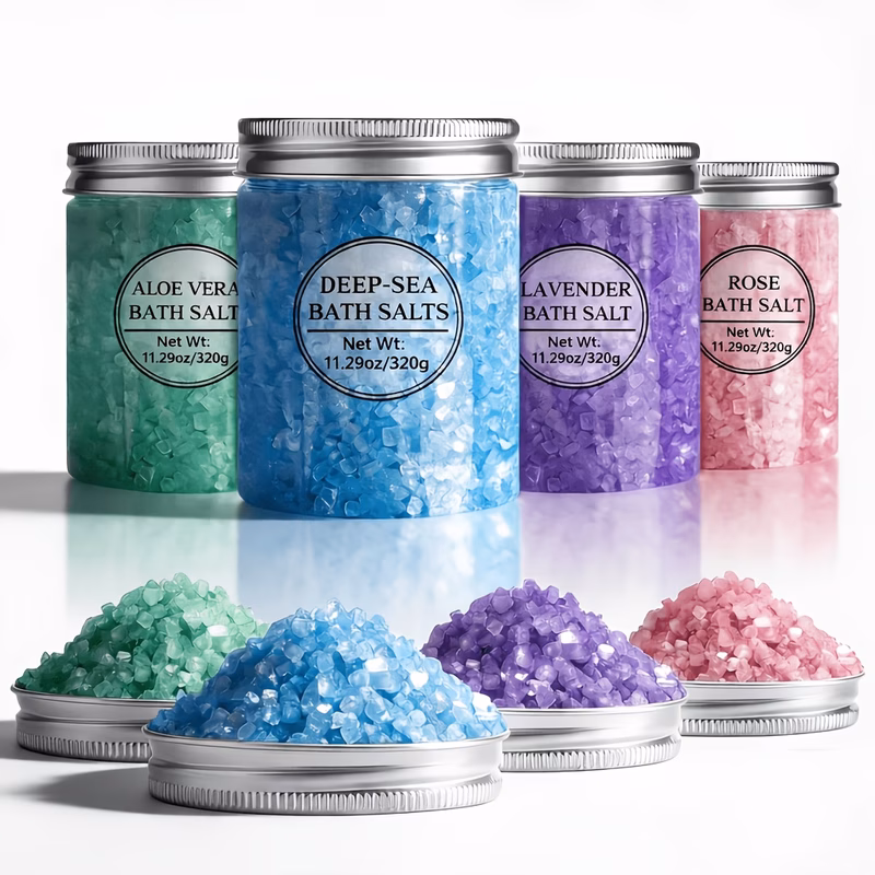 320 29oz aloe vera lavender sea bath salt bottle christmas halloween mothers day fathers day gift