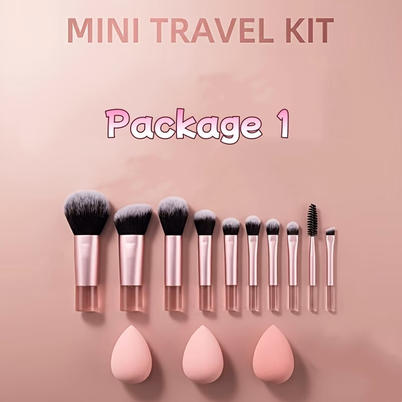 13pcs mini makeup brush set tools