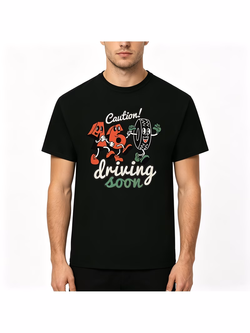 driving new driver 16th birthday learner mens light t shirt