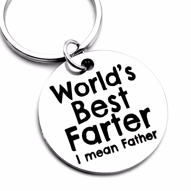 the best fart in the world i mean for dad humorous keychain birthday and christmas gift fathers day for dad