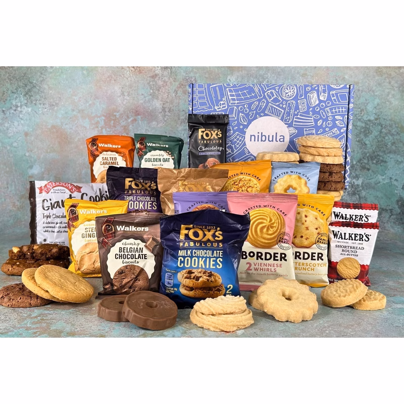 luxury biscuits gift hamper
