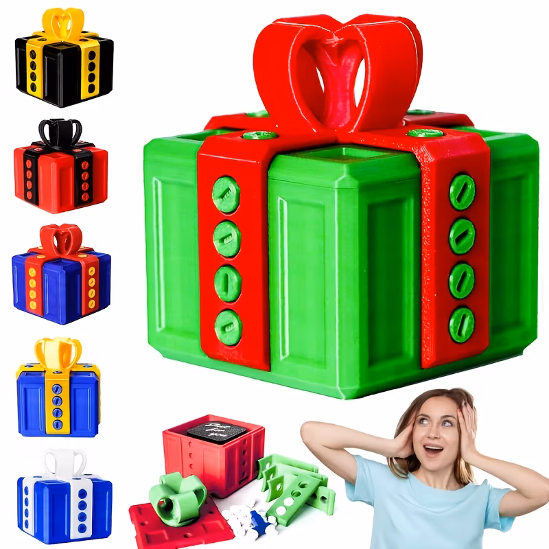 gift for her him 2pcs prank gift box set with surprise gesture box no filling needed easy to assemble suitable for parties prank gifts box surprise gift box surprise bank pull out gift box