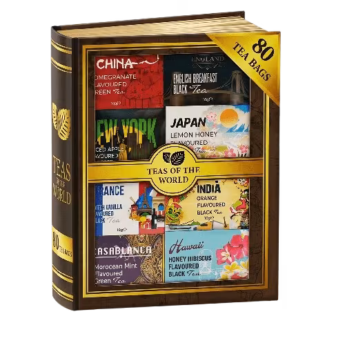 assorted tea bags 80 count pack