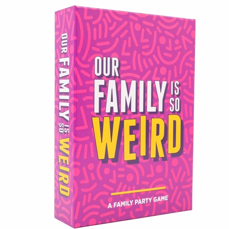 is so weird party game hilarious family board game suitable for 3 players 150 cards with markers for tabletop teen group party fun 14