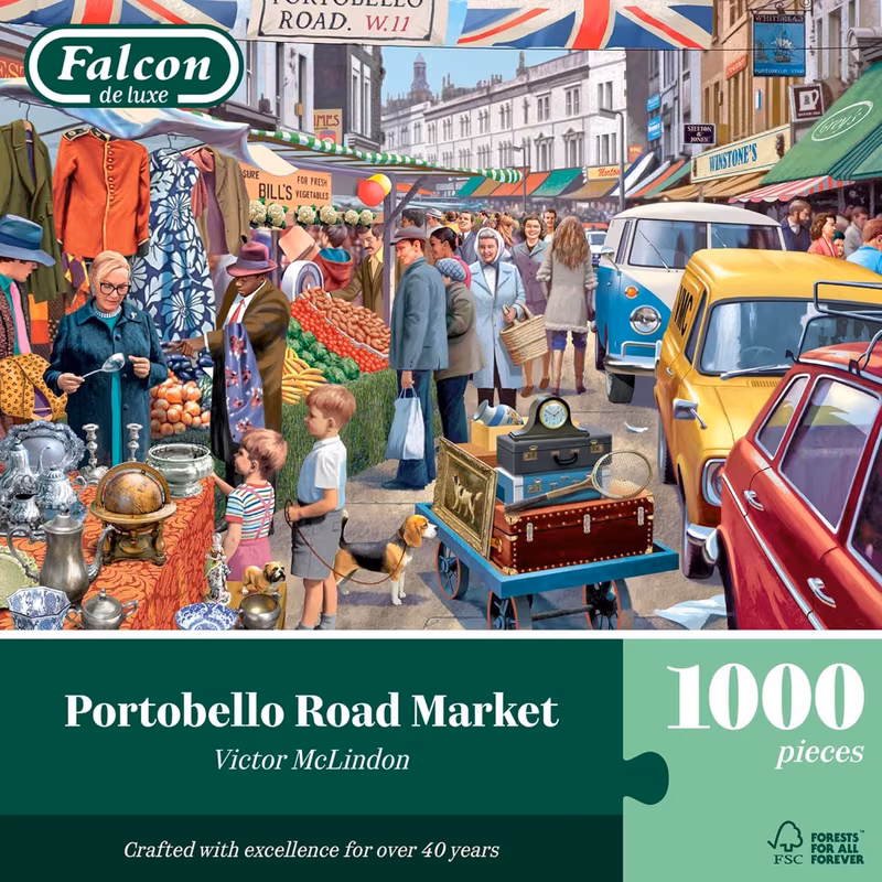 jumbo de luxe road market 1000pcs puzzle