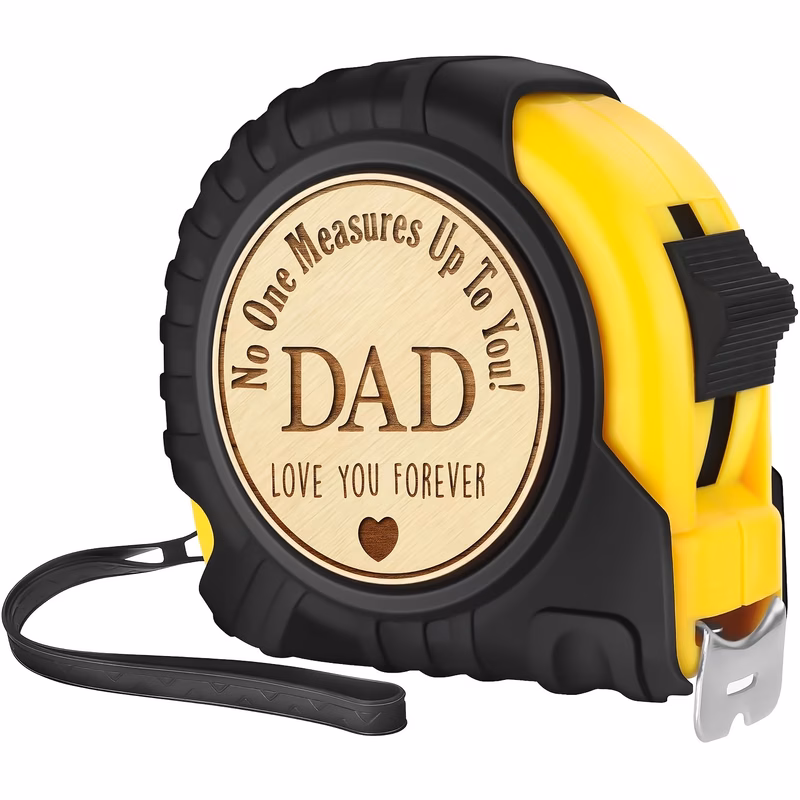 1pc of gift for dad christmas gifts from and daughters to dad birthday gifts for dad on fathers day tool gifts no engraving tape measure