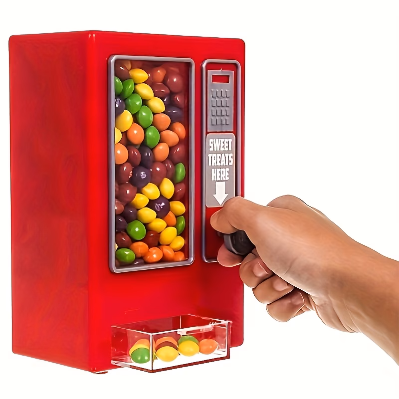 sweet treats mini vending machine candy vending machine dispenser kids gift no batteries needed