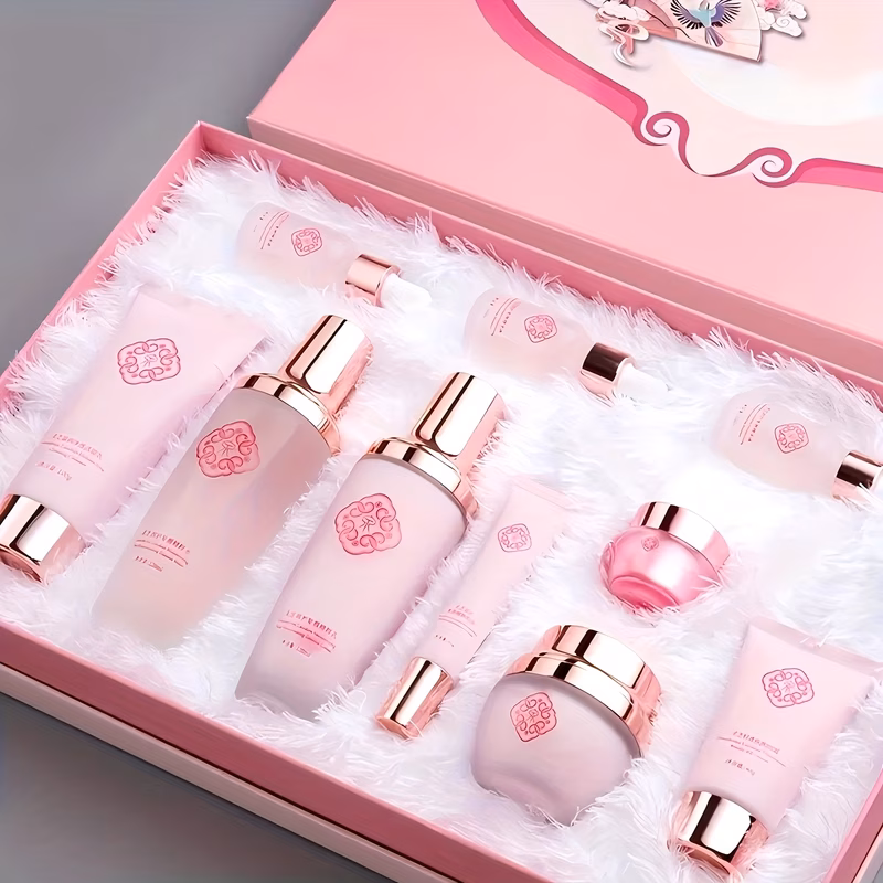 10pcs luxury skincare gift set with extract for firming skincare gentle and non allergenic suitable for types for a soft and hydrated face great for new years mothers day or christmas gifts