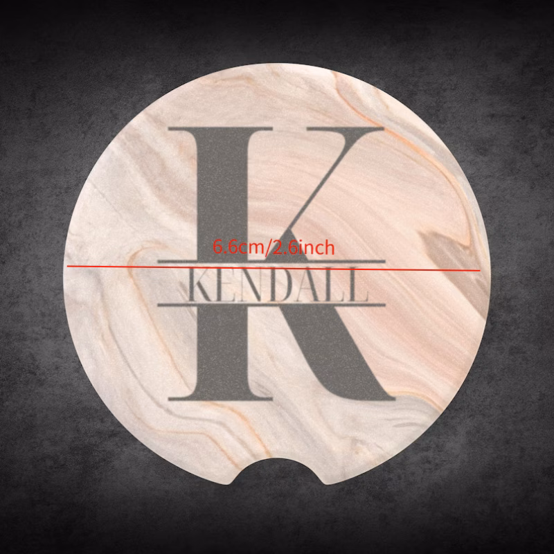 personalized customization letter pattern coasters custom car coasters personalized marble car coasters car enthusiast gifts new car gifts new driver gifts