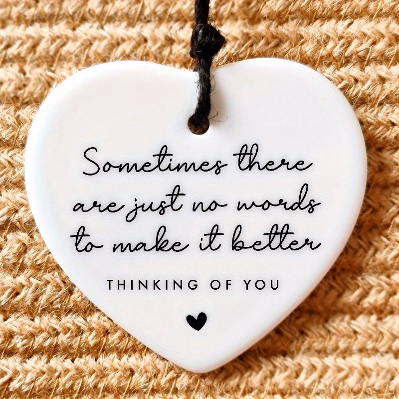 1pc heart shaped acrylic keepsake with are just quote sympathy gift for loss of hanging ornament for christmas halloween no power needed thoughtful keepsake gift acrylic keepsake memorial keepsake hal