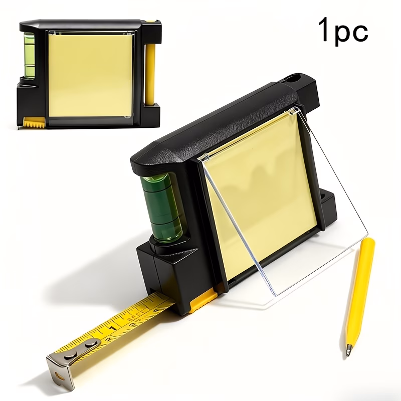 multi functional tape measure level with sticky notes and pen 2m tape measure level sticky notes pen
