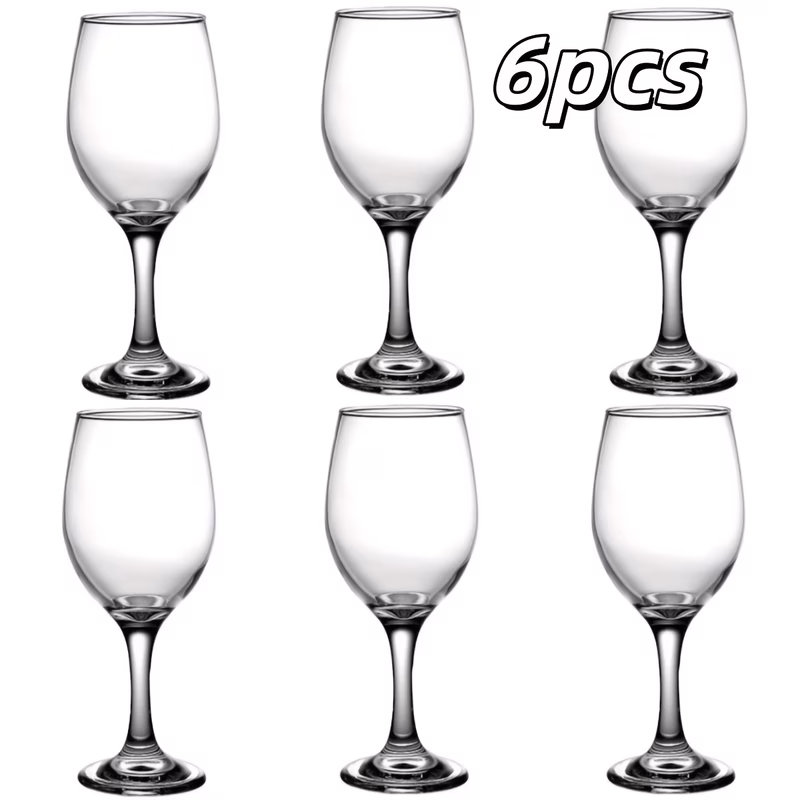 1 2 4 6 8pcs tall glass cup glass red wine glass glass suitable for cocktails red wine home bar party holiday and