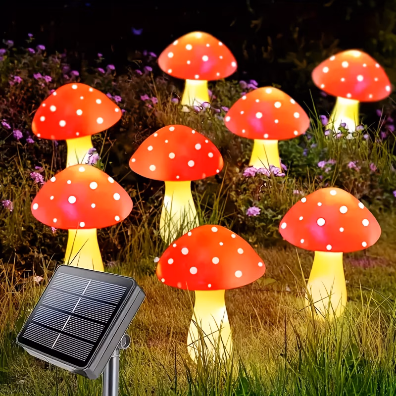 20pcs solar set outdoor ground plug garden yard terrace lawn decorative light holiday gift light featuring 8 lighting suitable for gardens s and lawns