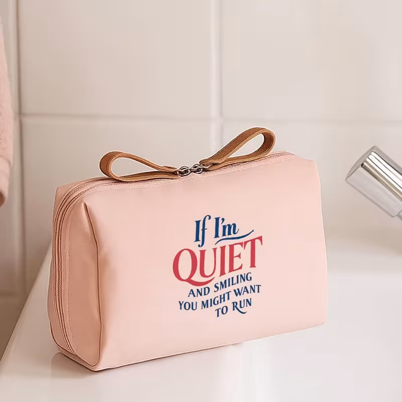 if im quiet and might want travel organizer bag with small toiletry bag travel cubes for packing luggage organizer makeup bag organizer and ideal for traveling and as a birthday gift for women