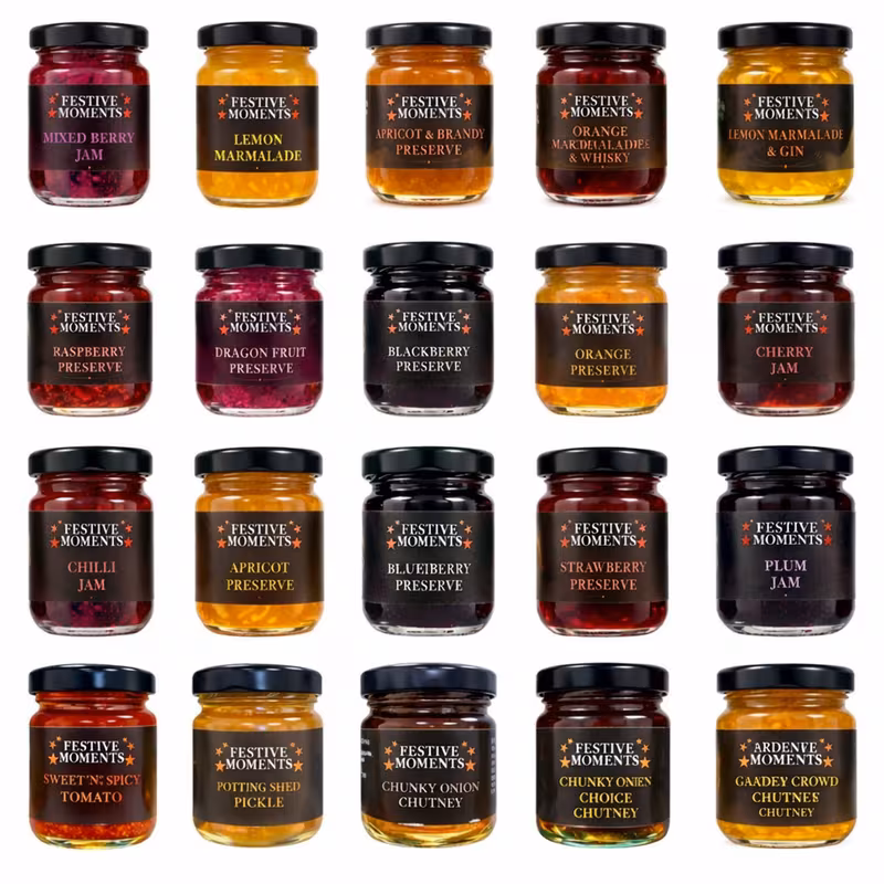 4 premium mini jam random mix 20 mix sweet spirit infused surprise gift set for toast cheese boards