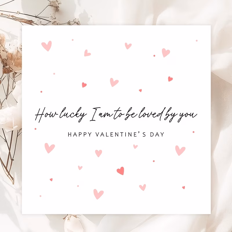 happy valentines day card valentines gift for him simple valentines card valentines day gift for her boyfriend