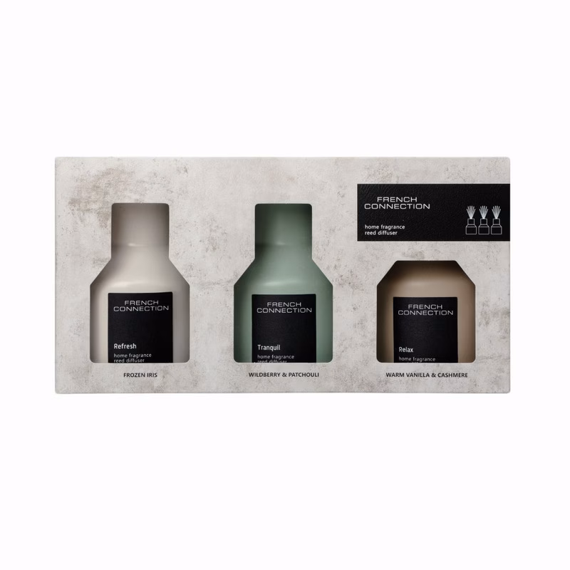 stone range trio of reed diffuser gift set 3 x 100ml