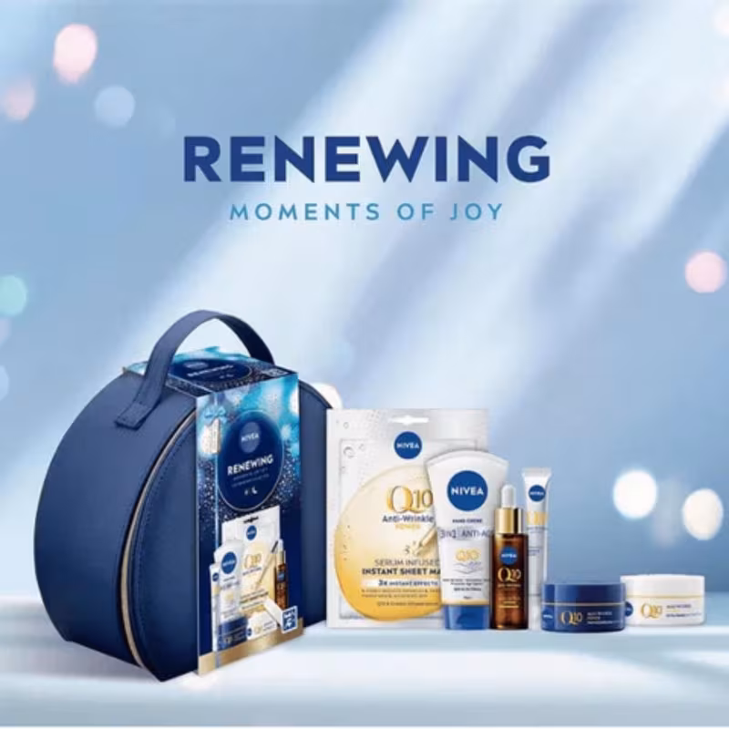 renewing q10 skincare collection gift set 6pcs gift set