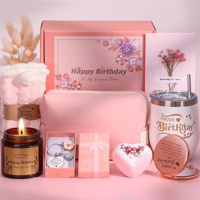birthday gifts for women unique day hampers gift box for her female self care package birthday presents for mum sister