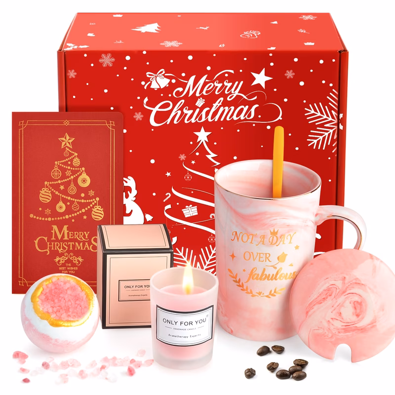 christmas special edition luxurious pink mug gift box a of and christmas a unique surprise gift for mom sisters this
