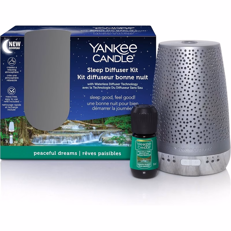 sleep diffuser starter kit silver electric fragrance diffuser refill up to 30 nights of fragrance uk plug