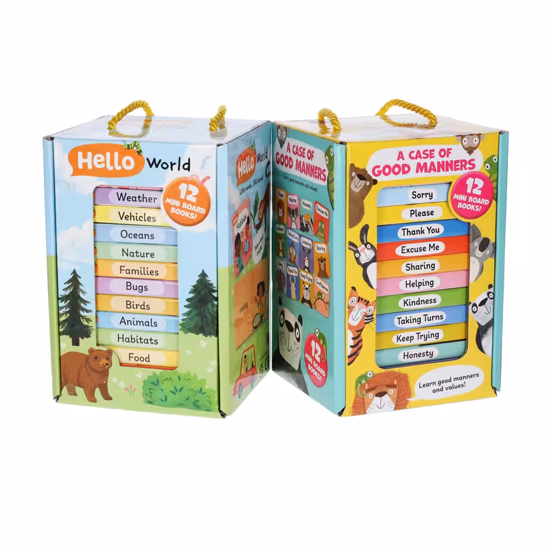 granddaughter and grandson gift a case of good hello world by collection box set ages books