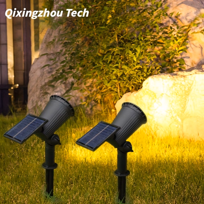solar outdoor lights smart light sensing flagpole lights led in ground lights adjustable angle wall mounted holiday decorative lights suitable for gardens pools indoor decor outdoor decor christmas de