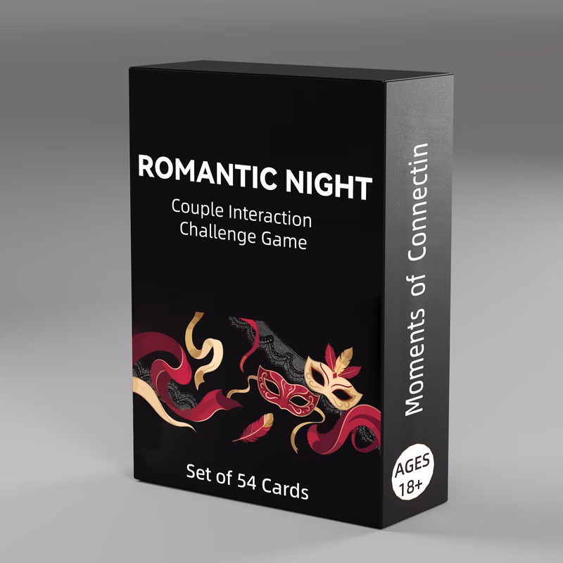 double interactive card emotional warming card anniversary gift romantic challenge game dating night set card stock material by love