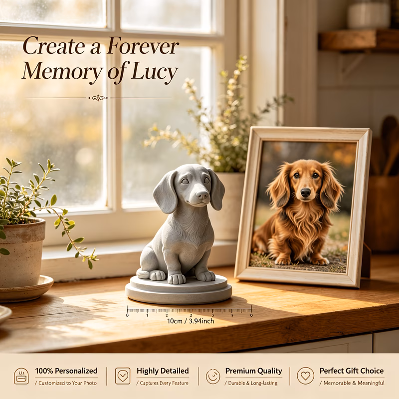 pet portrait sculpture custom 1 1 pet portrait from photo 1 6 scale 10cm 3 94 inches printed pet sculpture handcrafted home memorial display keepsake gift