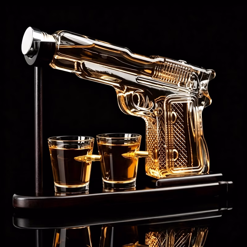 whisky set 1 and 2 glasses stylish high end barware home bar decor bar accessories essential for home bartenders for whisky enthusiasts