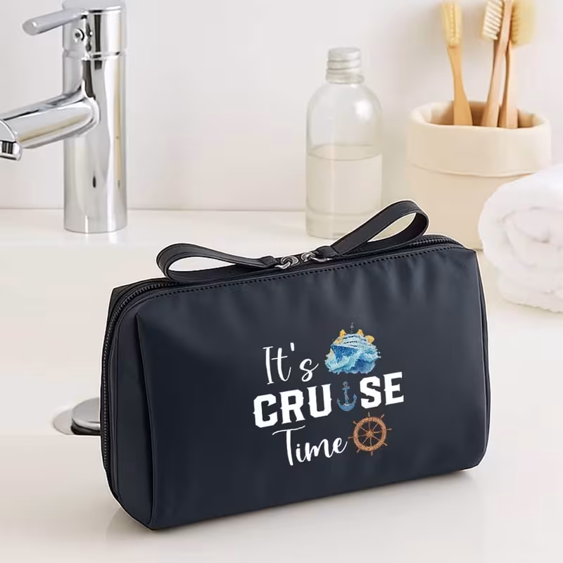 travel gift traveling vacation camp and outdoor use cruise enthusiasts holiday presents toiletry bag pack cubes small cosmetic pouch luggage organizer bags travelling essentials