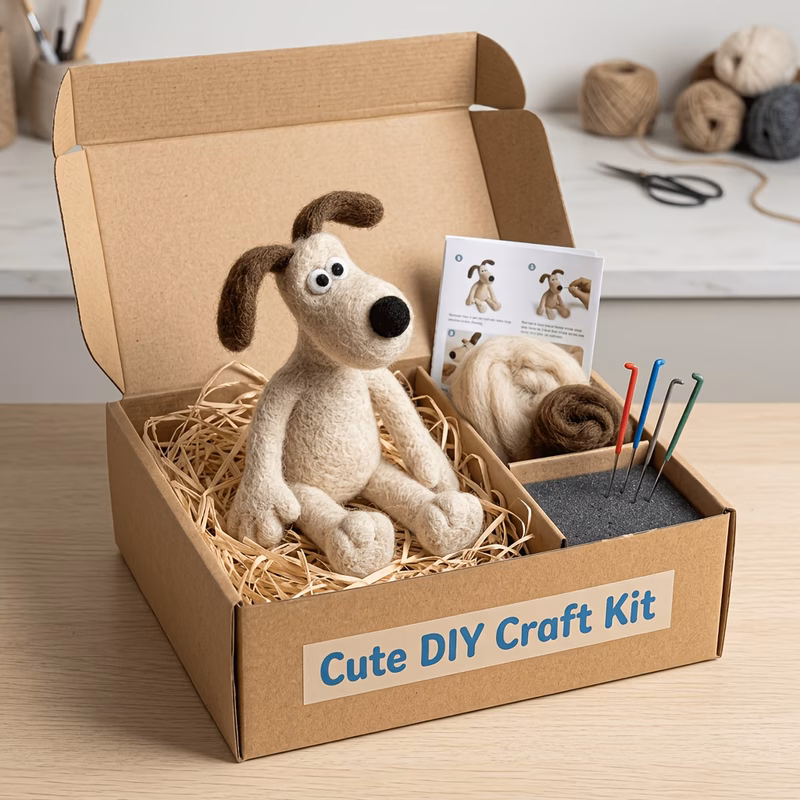 diy needle felting kit craft materials accessories random actual item subject to received instructions included a craft kit suitable for home decor and gifts an present for and couples