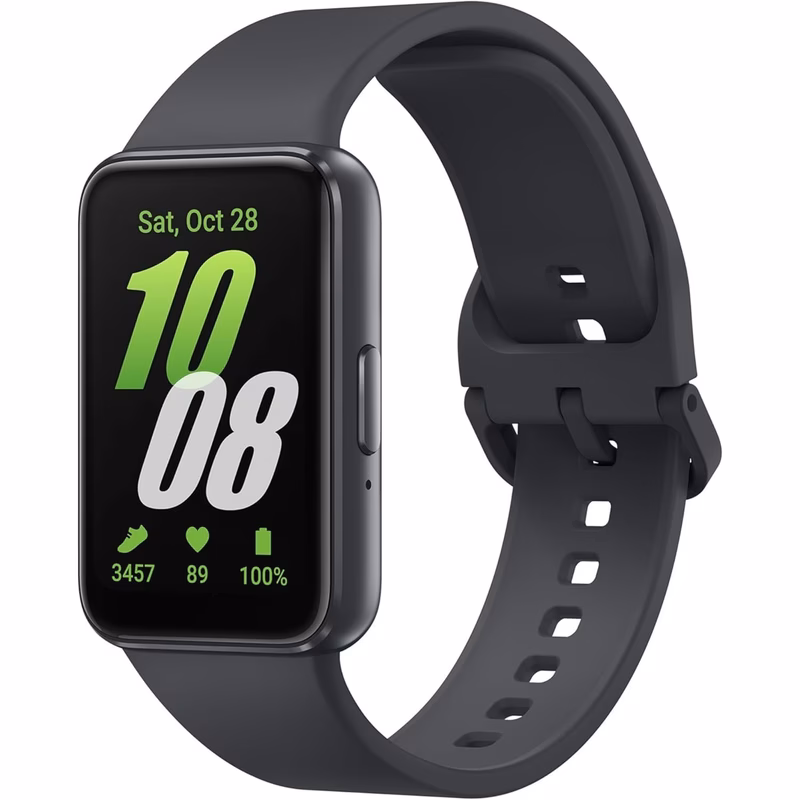 samsung 3 grey smartwatch 40mm amoled display with aluminium body fitness tracking 13 day battery with fast charging 5atm ip68 in grey