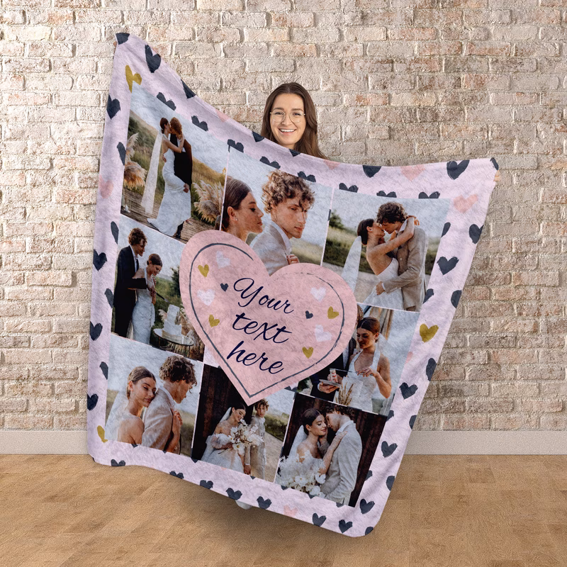 soft 8 personalised photo fleece blanket custom luxury fleece blankets made in uk the perfect custom gift