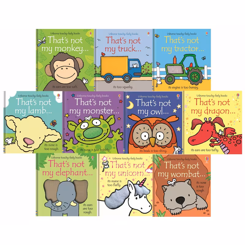 thats not my toddlers 10 books collection set pack watt board baby books